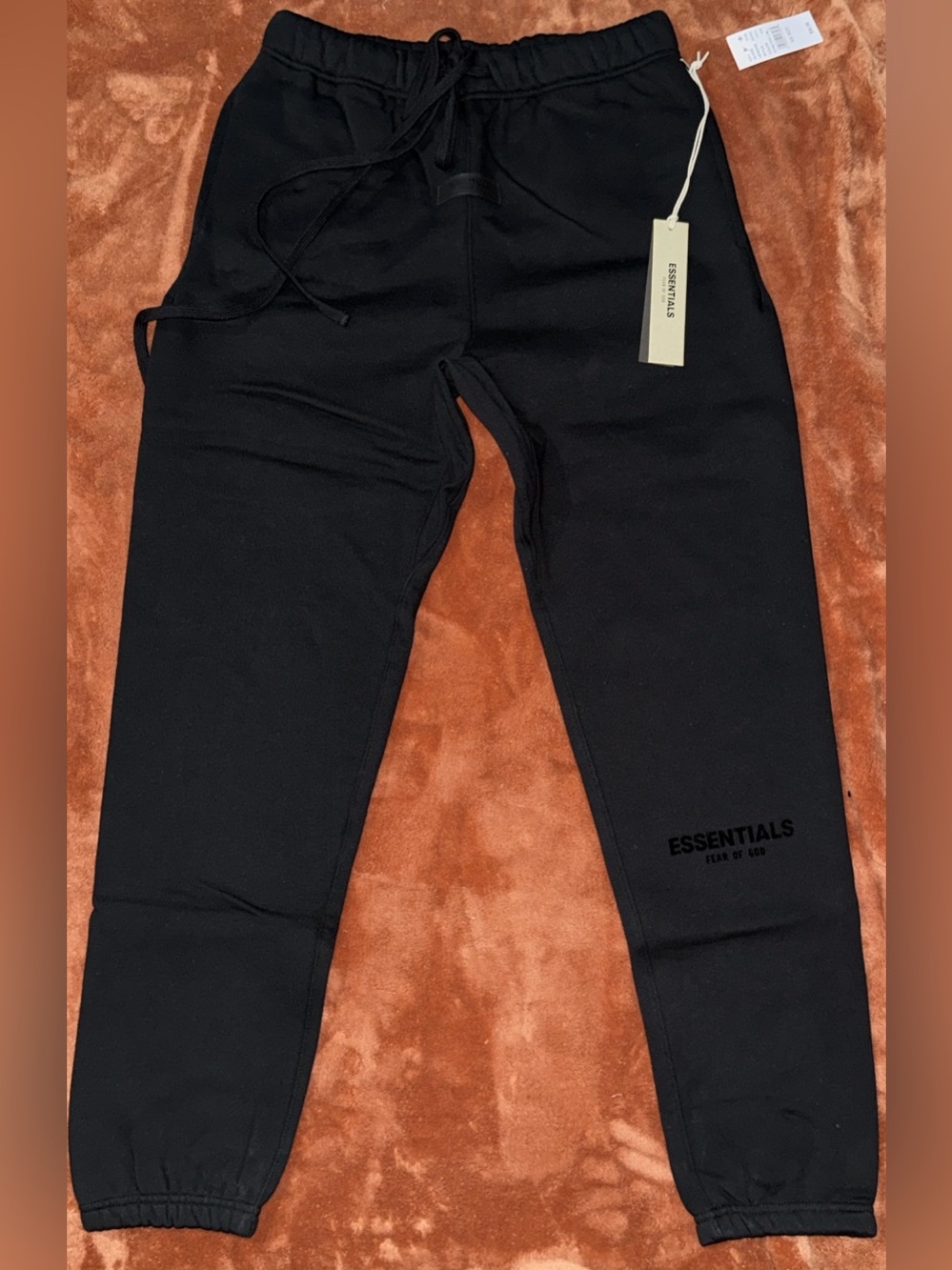 Essentials Black Men’s Jogger Sweatpants